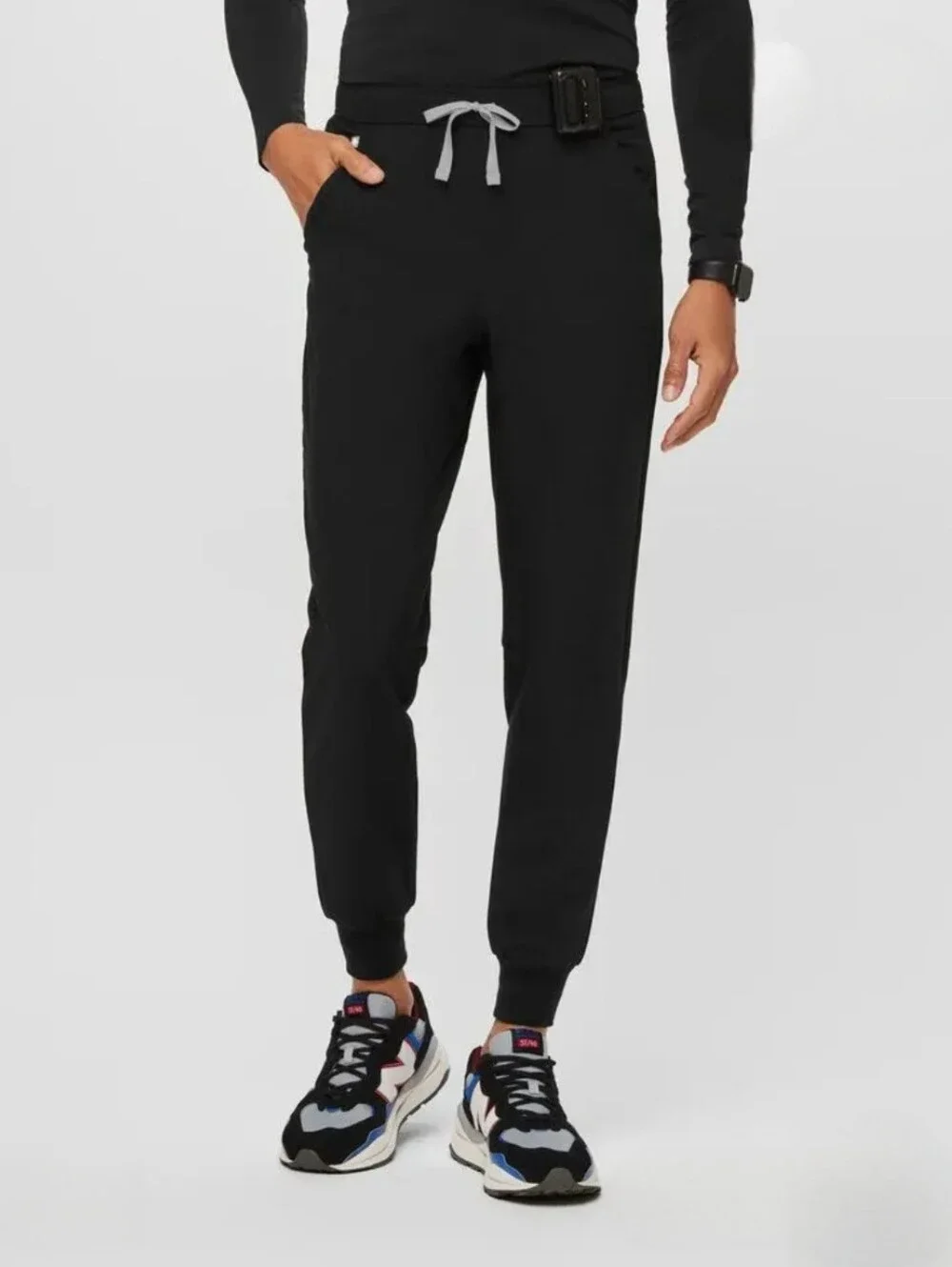 Figs Tansen BUNDLE OF 2 Slim Fit Scrub Joggers Black Sz M (Men's)